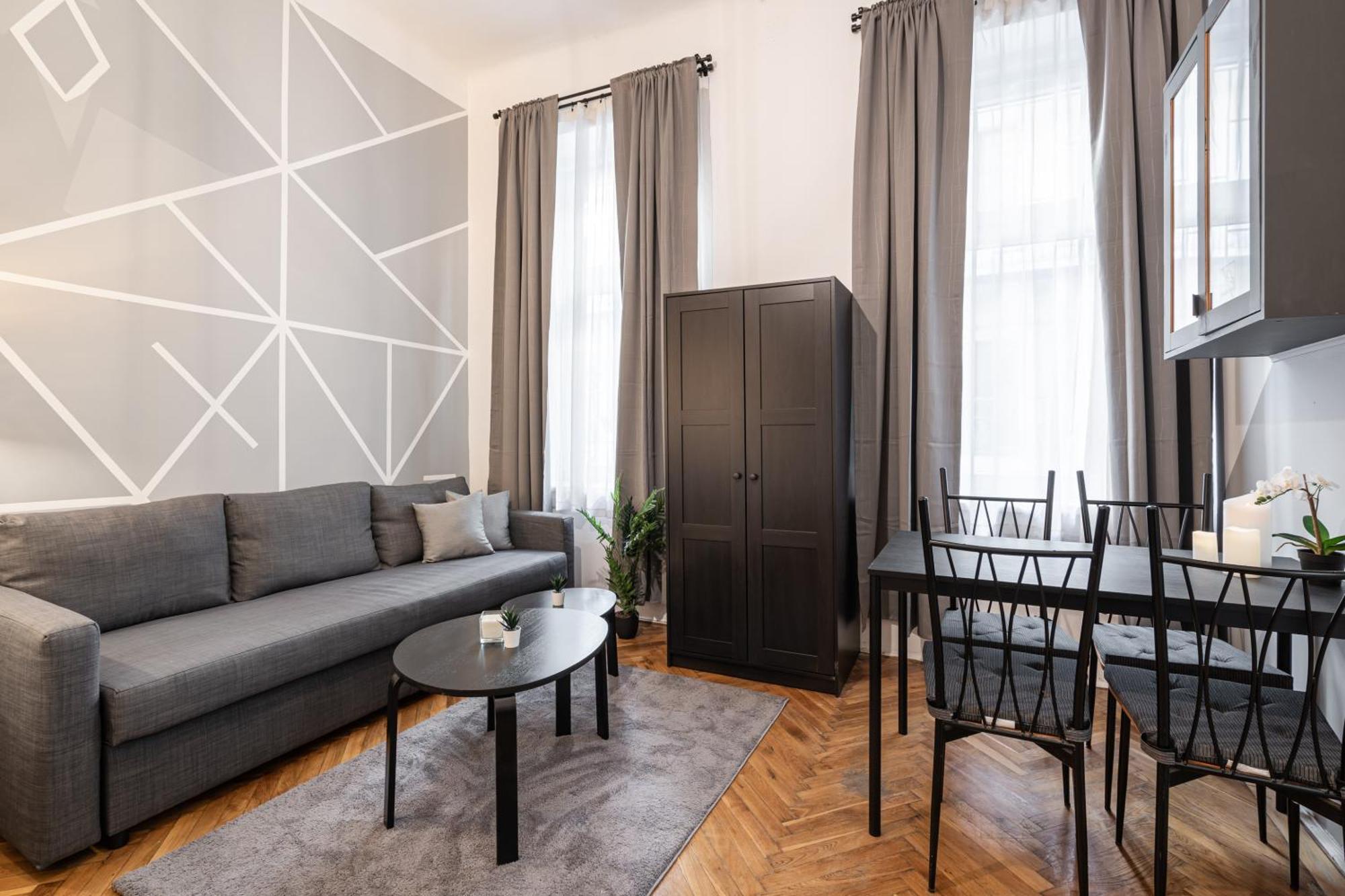 B8 - Grand Boulevard Cozy Apartment - Best Location By Bqa Budapest Ruang foto